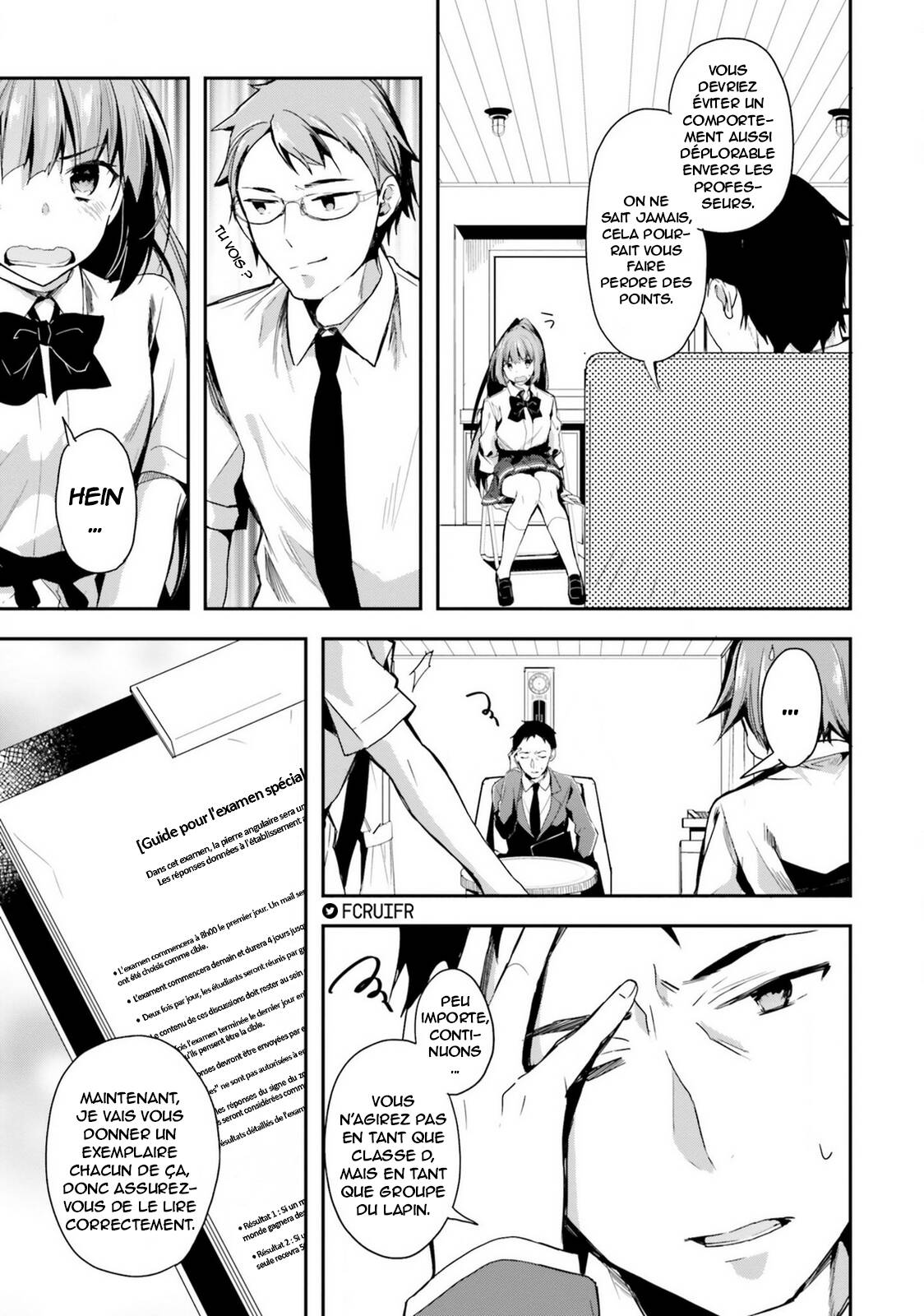 Read Classroom of the Elite FR Manga Online