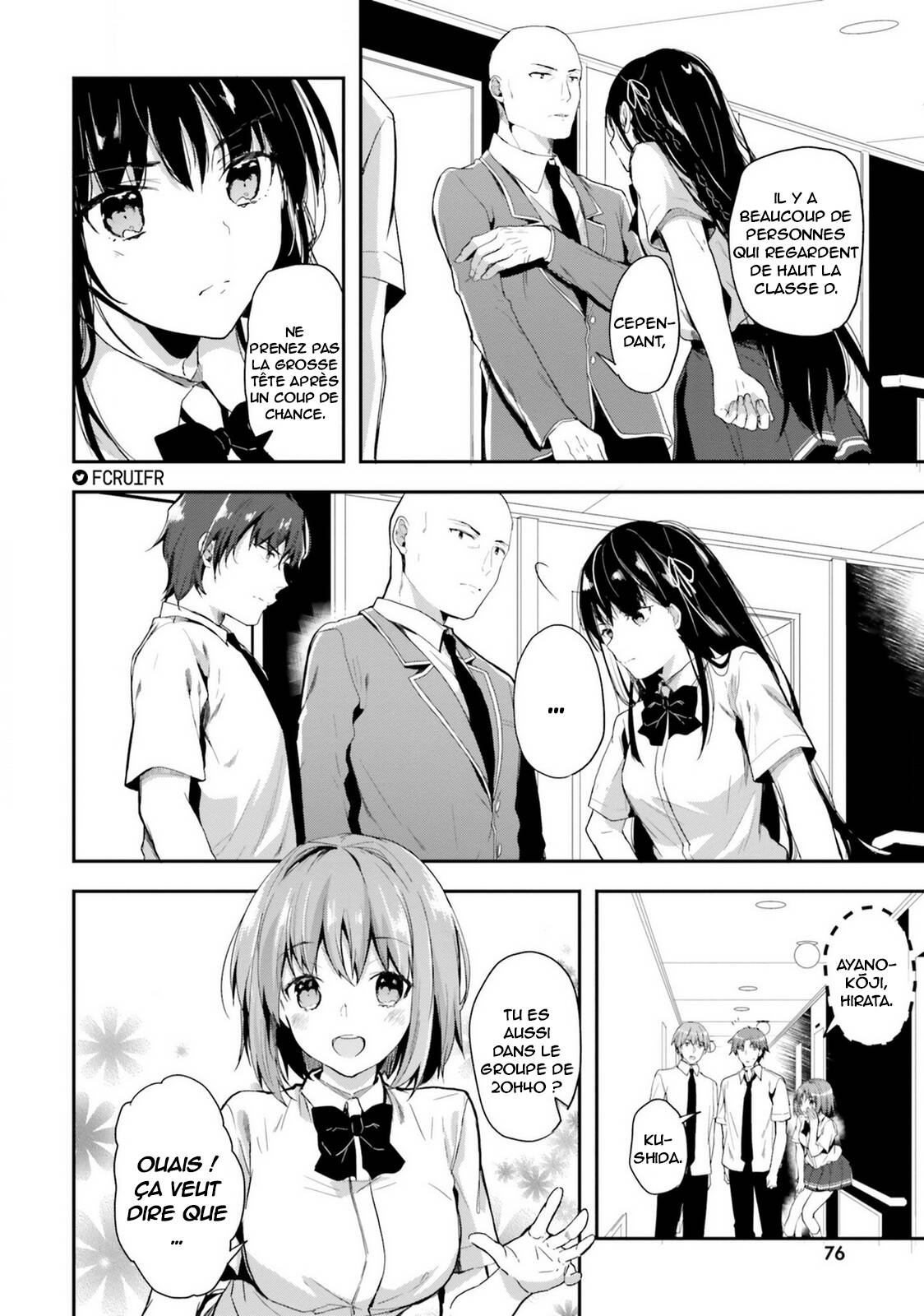 Read Classroom of the Elite FR Manga Online