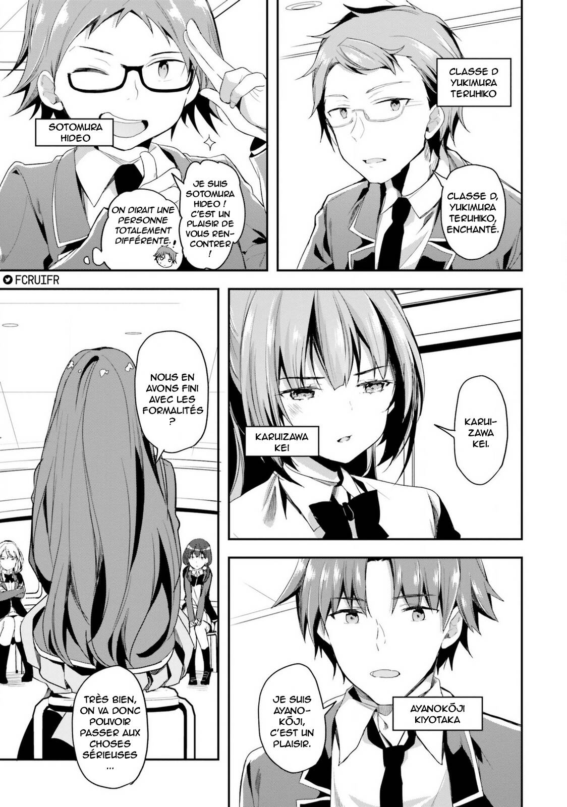 Read Classroom of the Elite FR Manga Online