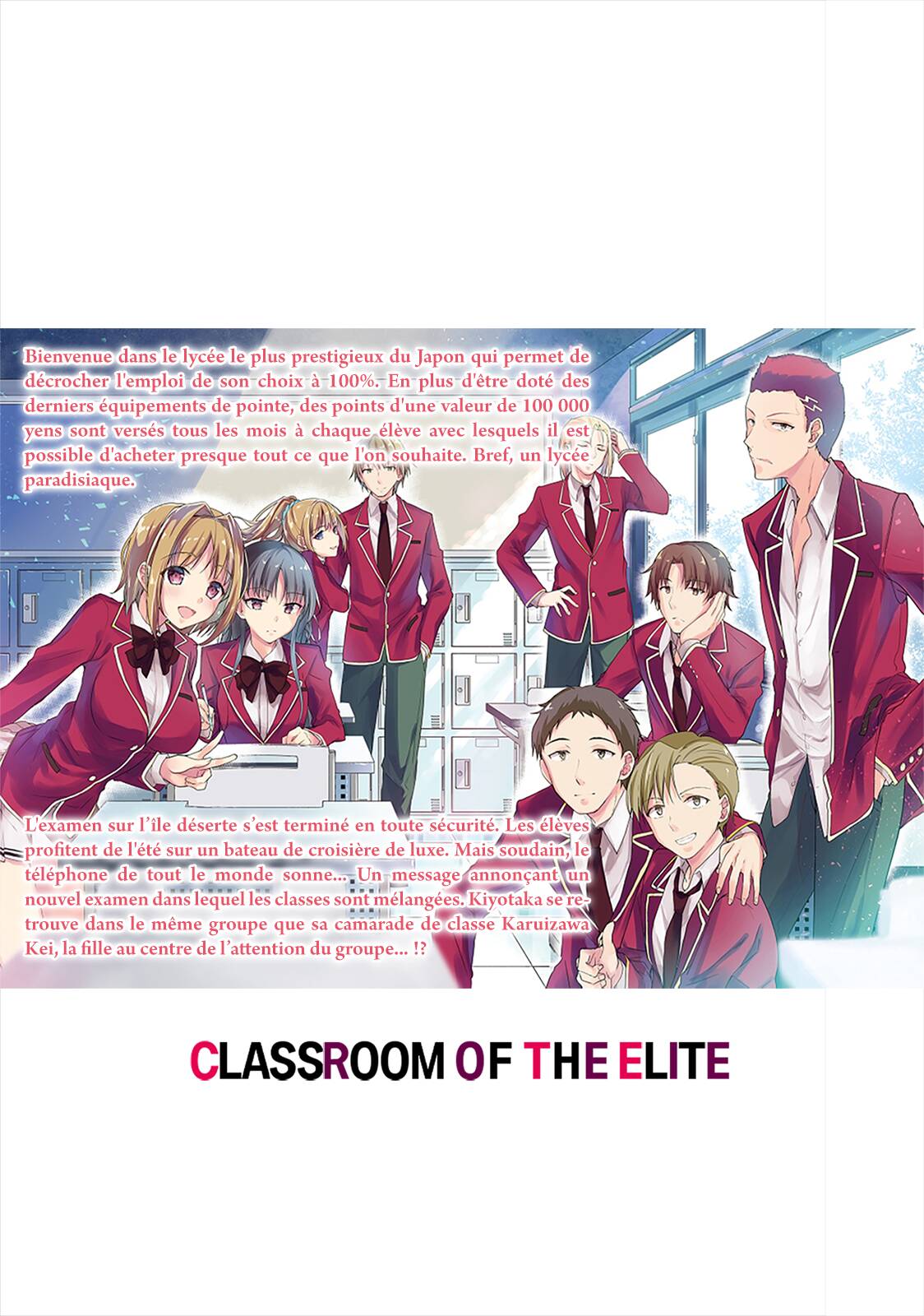 Read Classroom of the Elite FR Manga Online