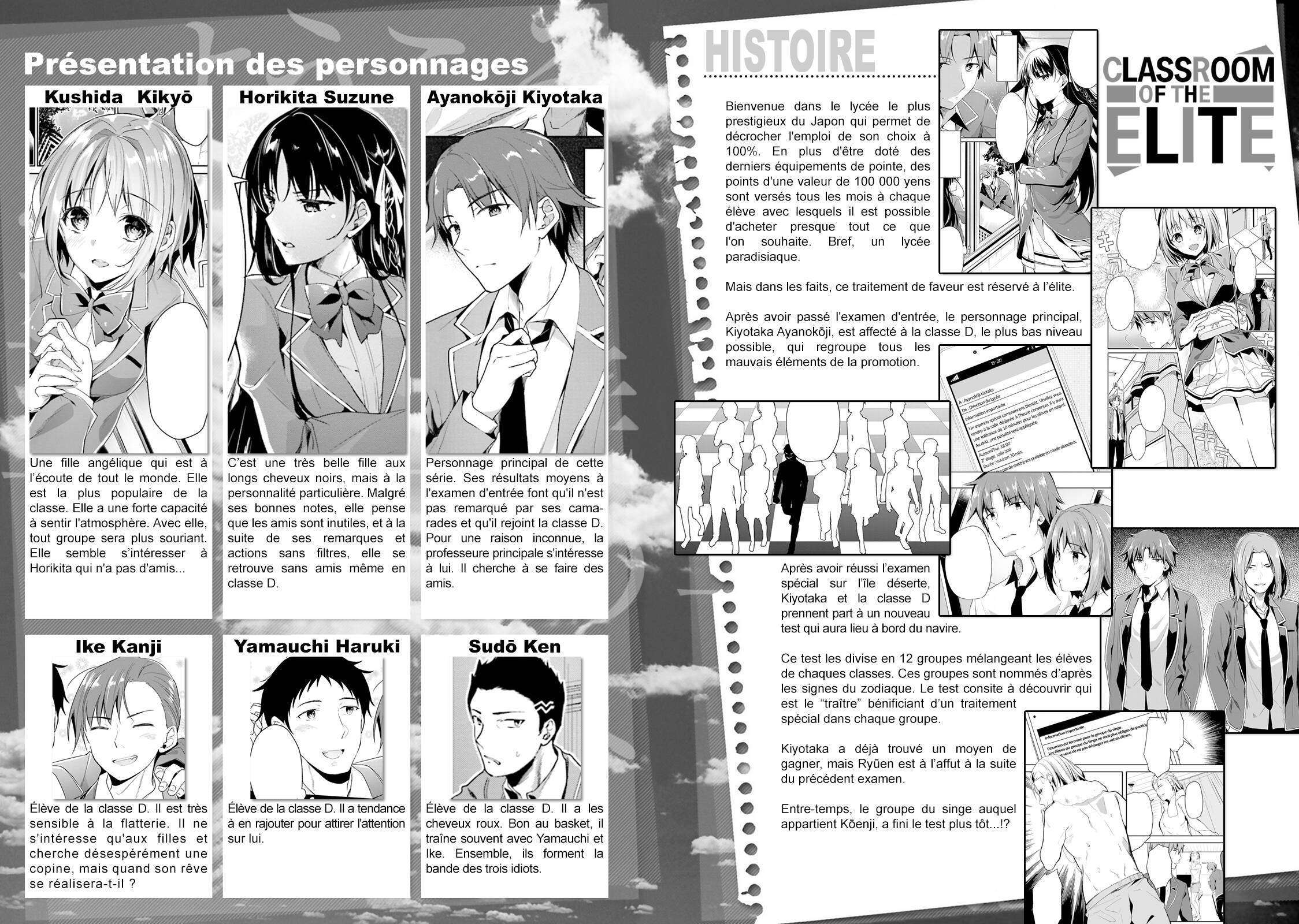 Read Classroom of the Elite FR Manga Online