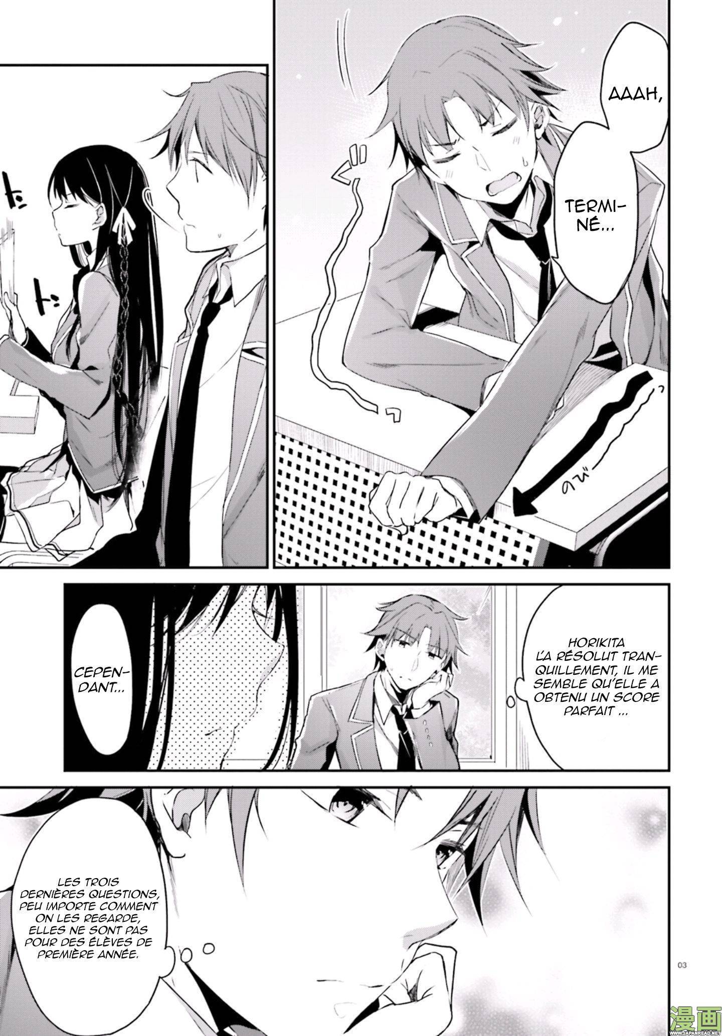 Read Classroom of the Elite FR Manga Online