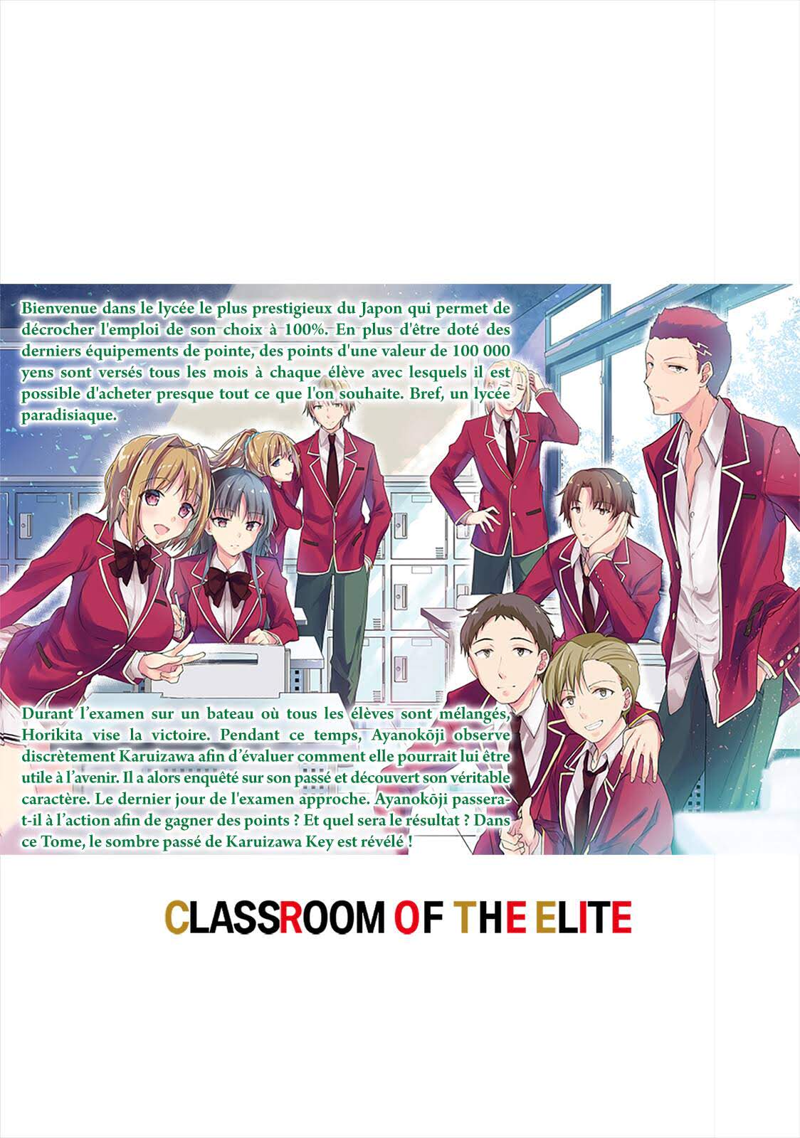 Read Classroom of the Elite FR Manga Online