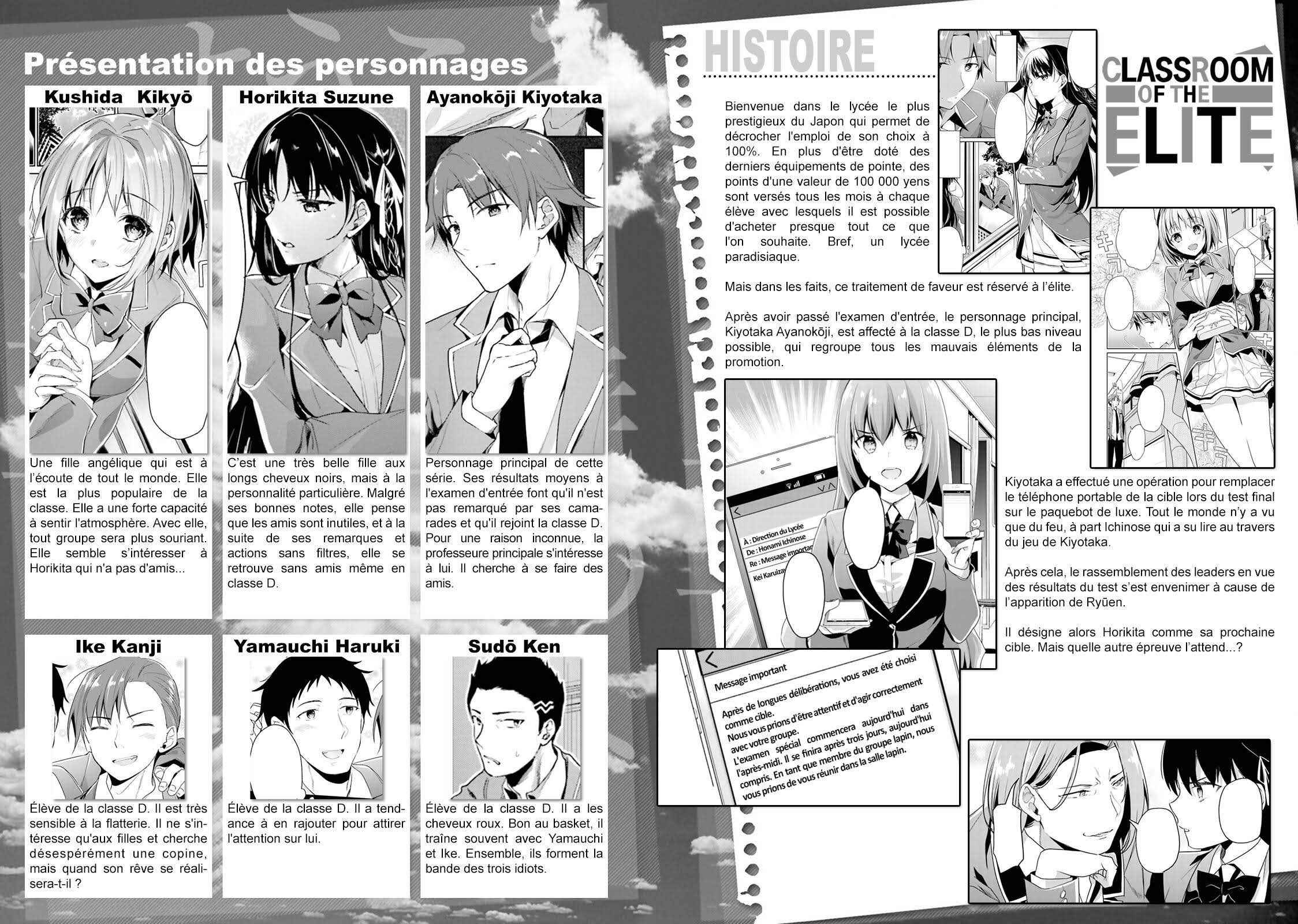 Read Classroom of the Elite FR Manga Online