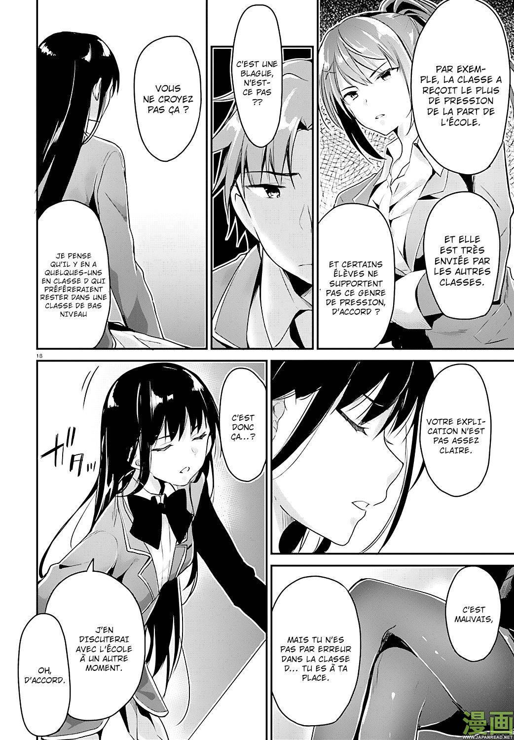 Read Classroom of the Elite FR Manga Online