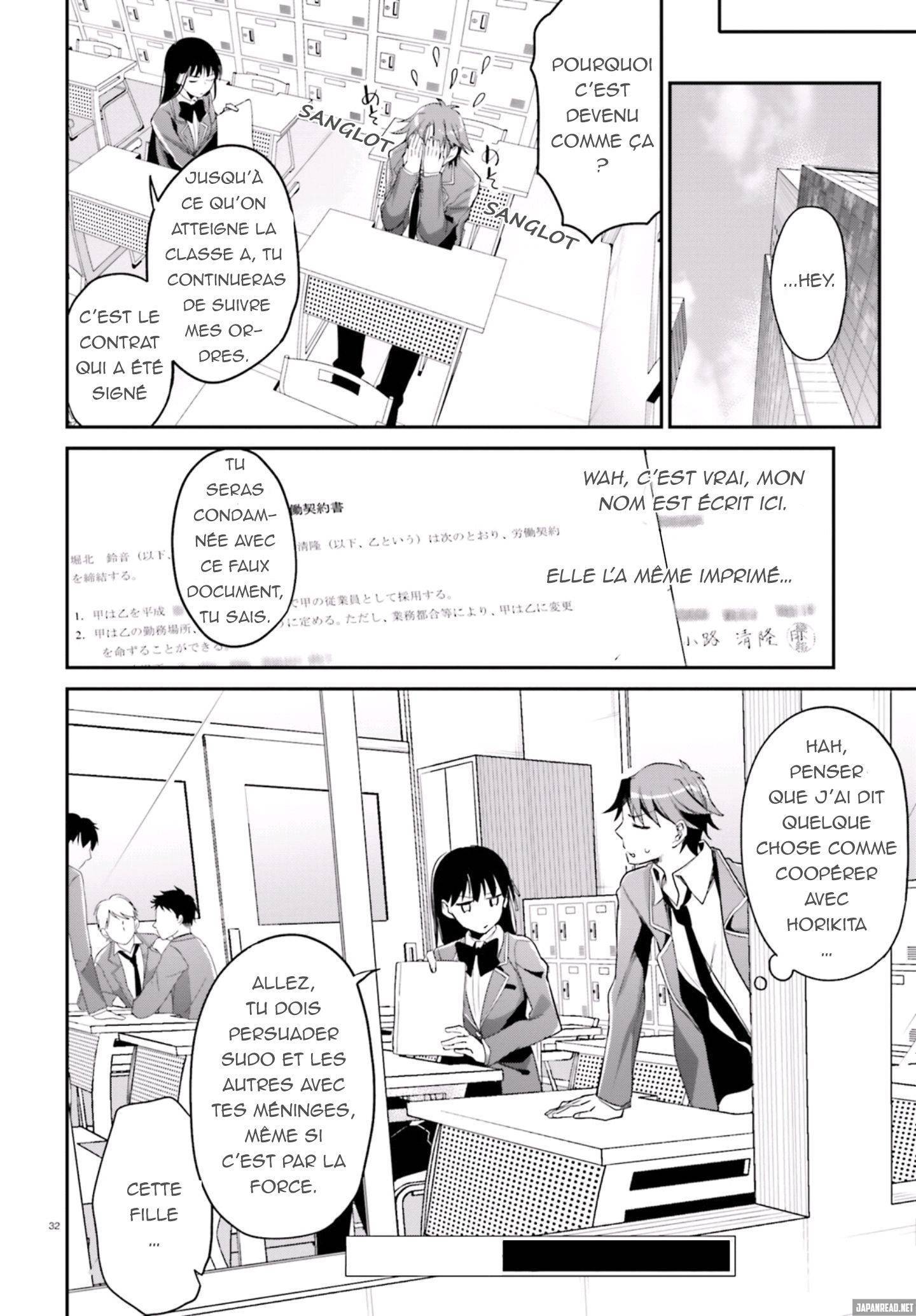 Read Classroom of the Elite FR Manga Online