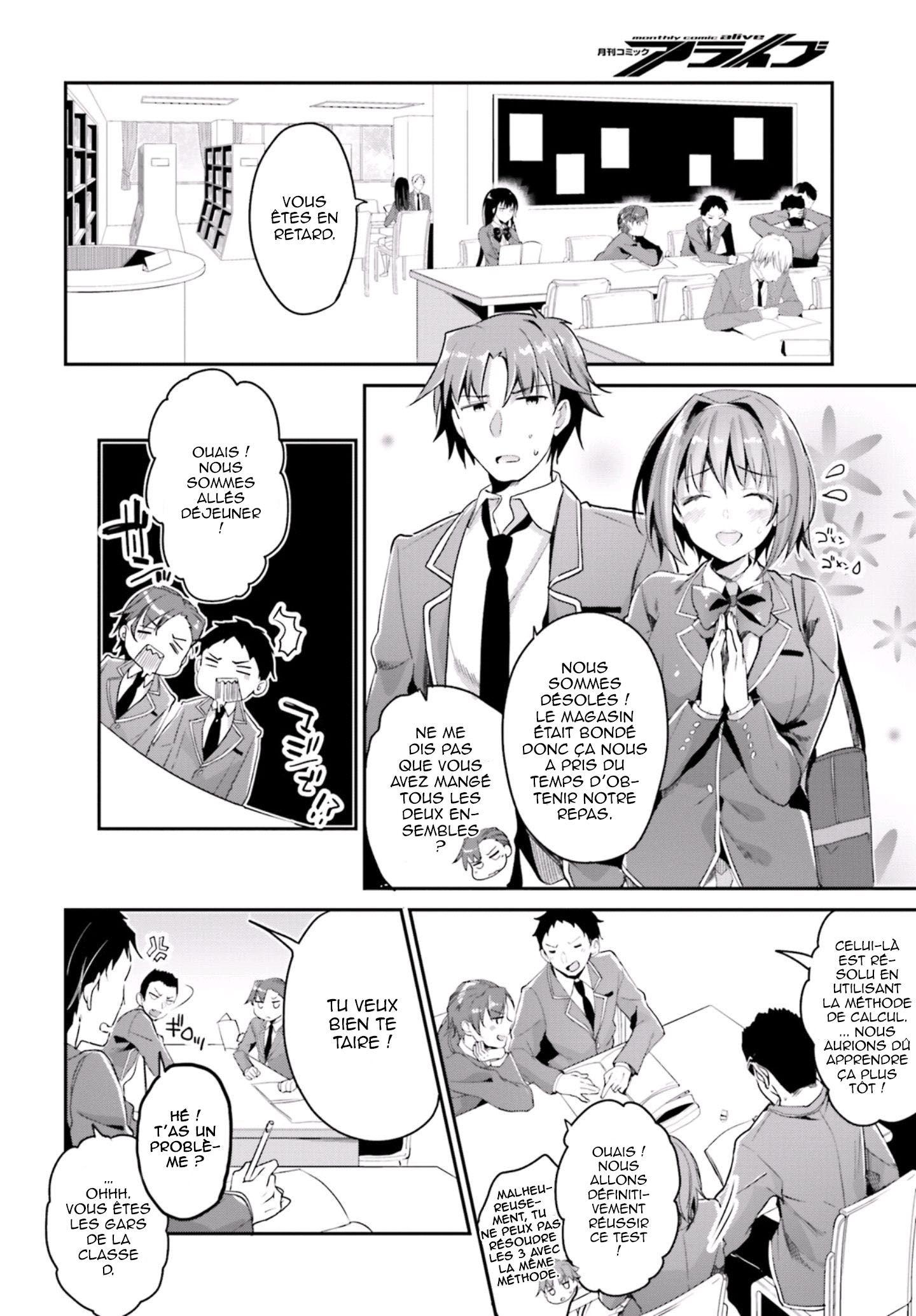 Read Classroom of the Elite FR Manga Online