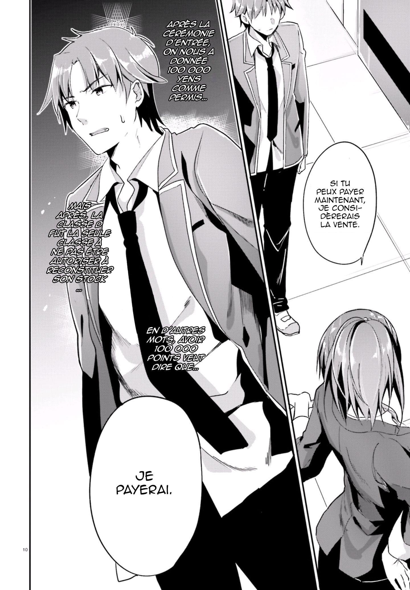 Read Classroom of the Elite FR Manga Online