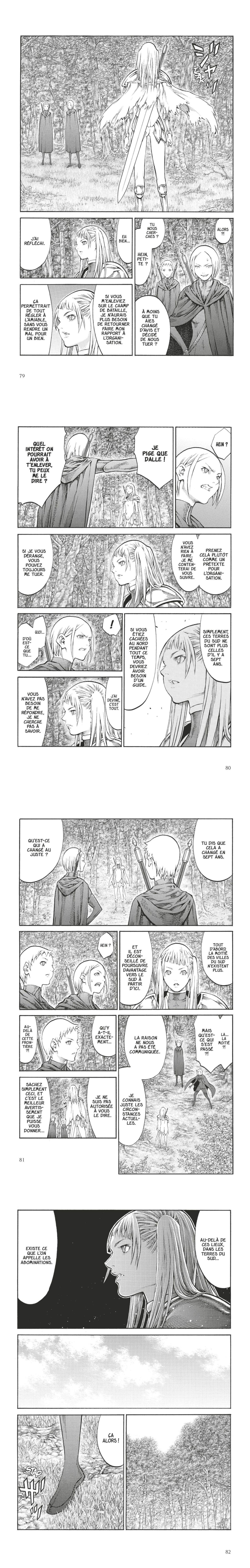 Read Claymore FR Manga Online