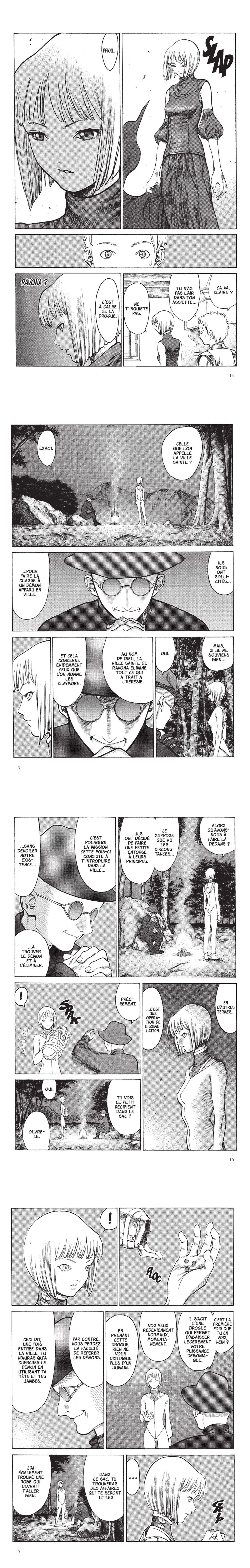 Read Claymore FR Manga Online