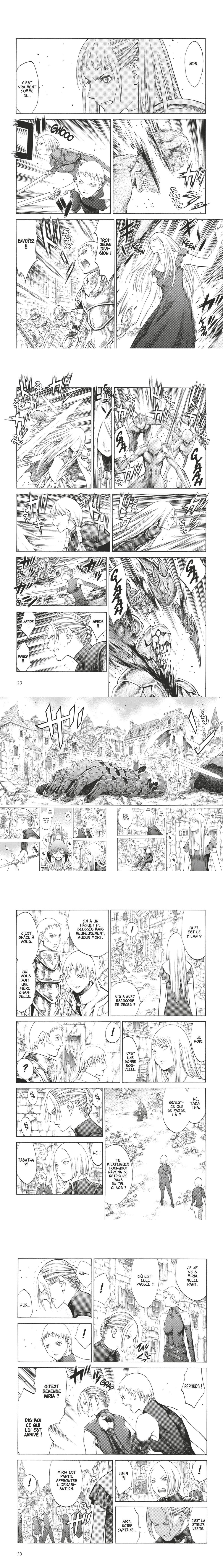 Read Claymore FR Manga Online