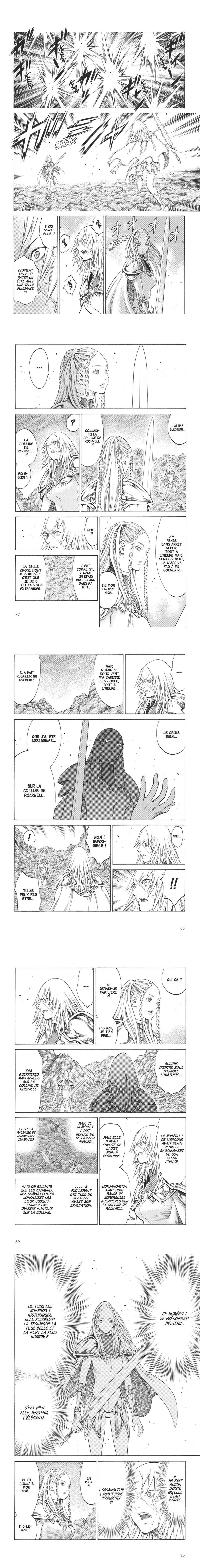 Read Claymore FR Manga Online