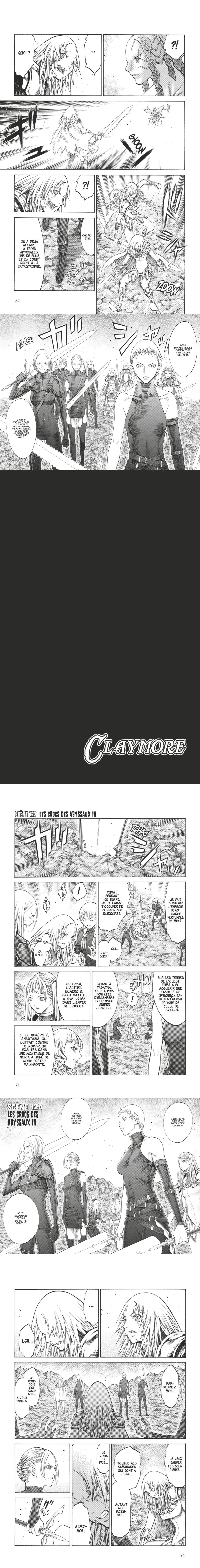 Read Claymore FR Manga Online