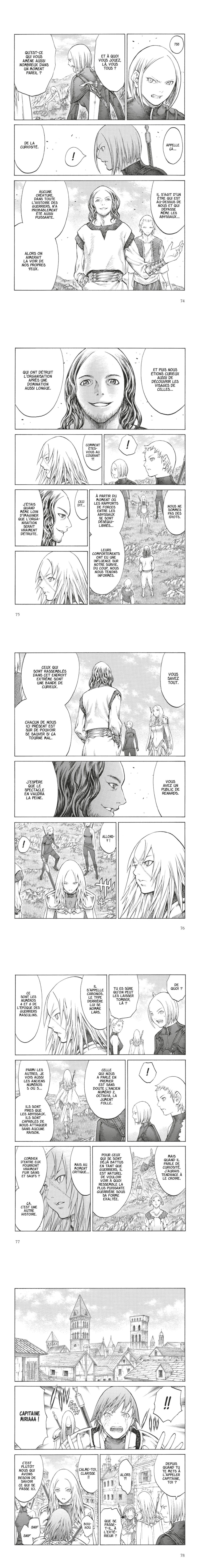Read Claymore FR Manga Online