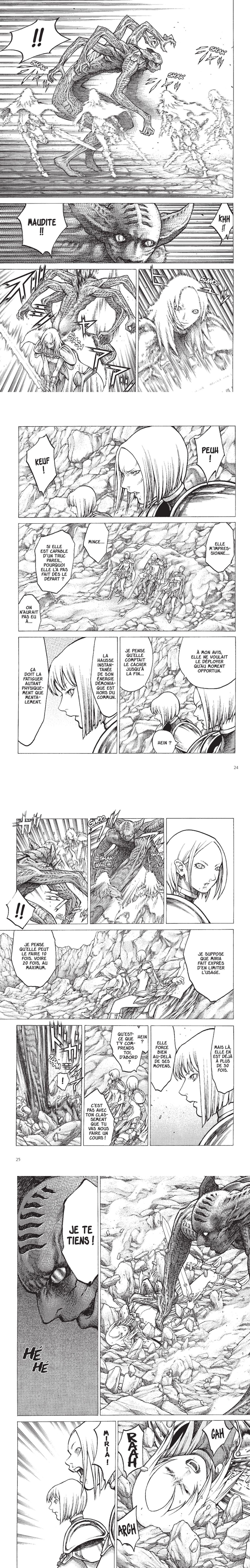 Read Claymore FR Manga Online