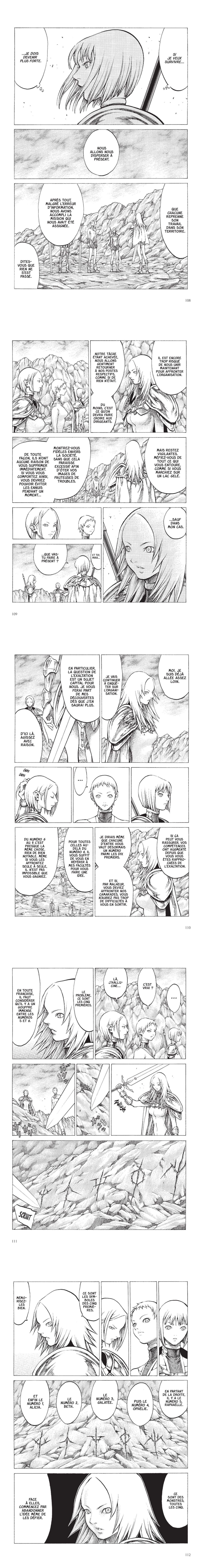 Read Claymore FR Manga Online