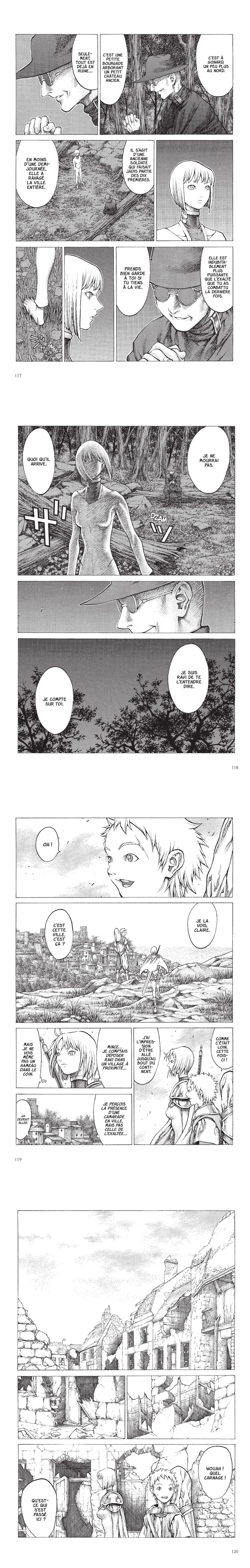 Read Claymore FR Manga Online