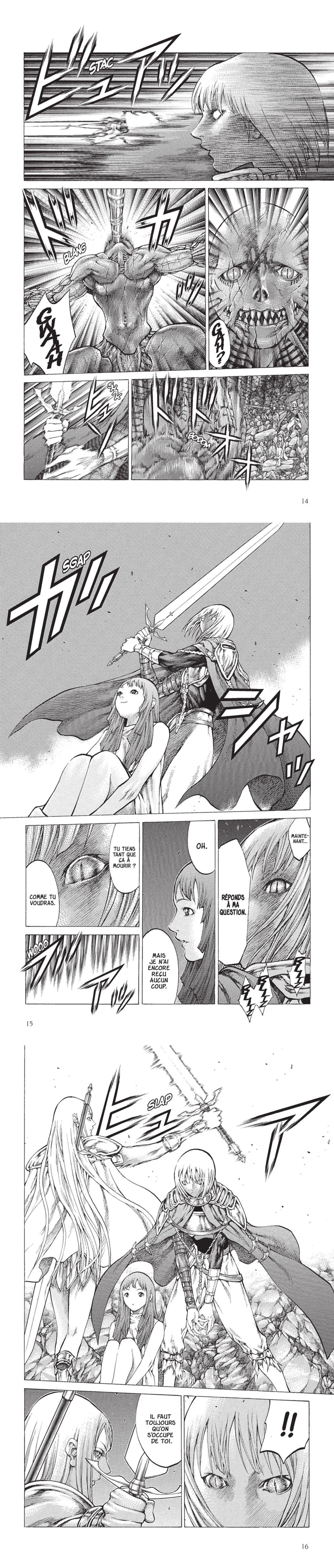 Read Claymore FR Manga Online