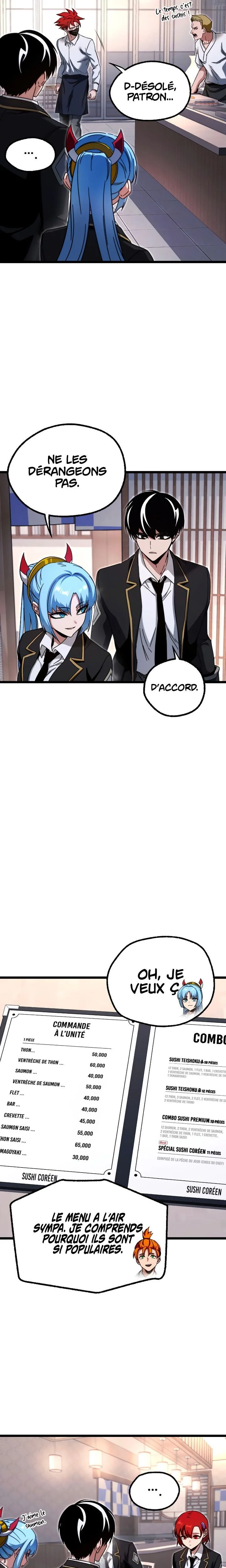 Read Conquering the Academy with Just a Sashimi Knife FR Manga Online