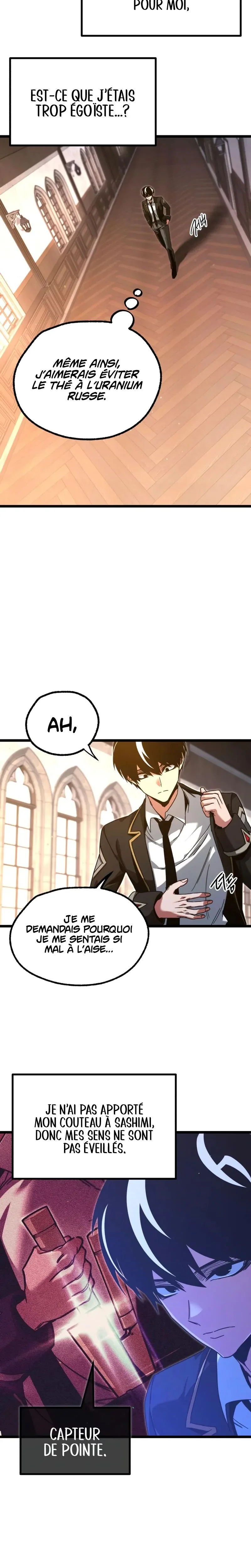 Read Conquering the Academy with Just a Sashimi Knife FR Manga Online