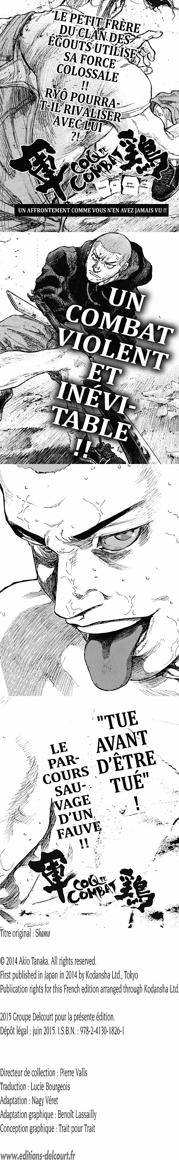 Read Coq de Combat FR Manga Online