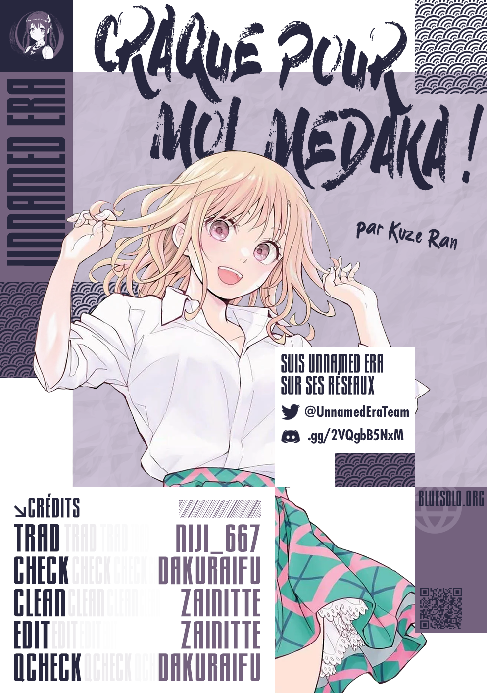 Read Craque pour moi, Medaka ! FR Manga Online