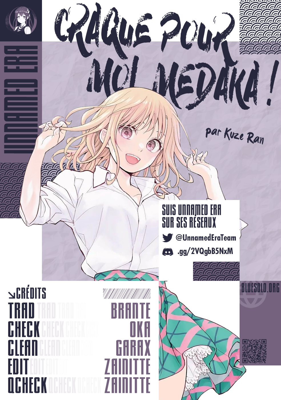 Read Craque pour moi, Medaka ! FR Manga Online