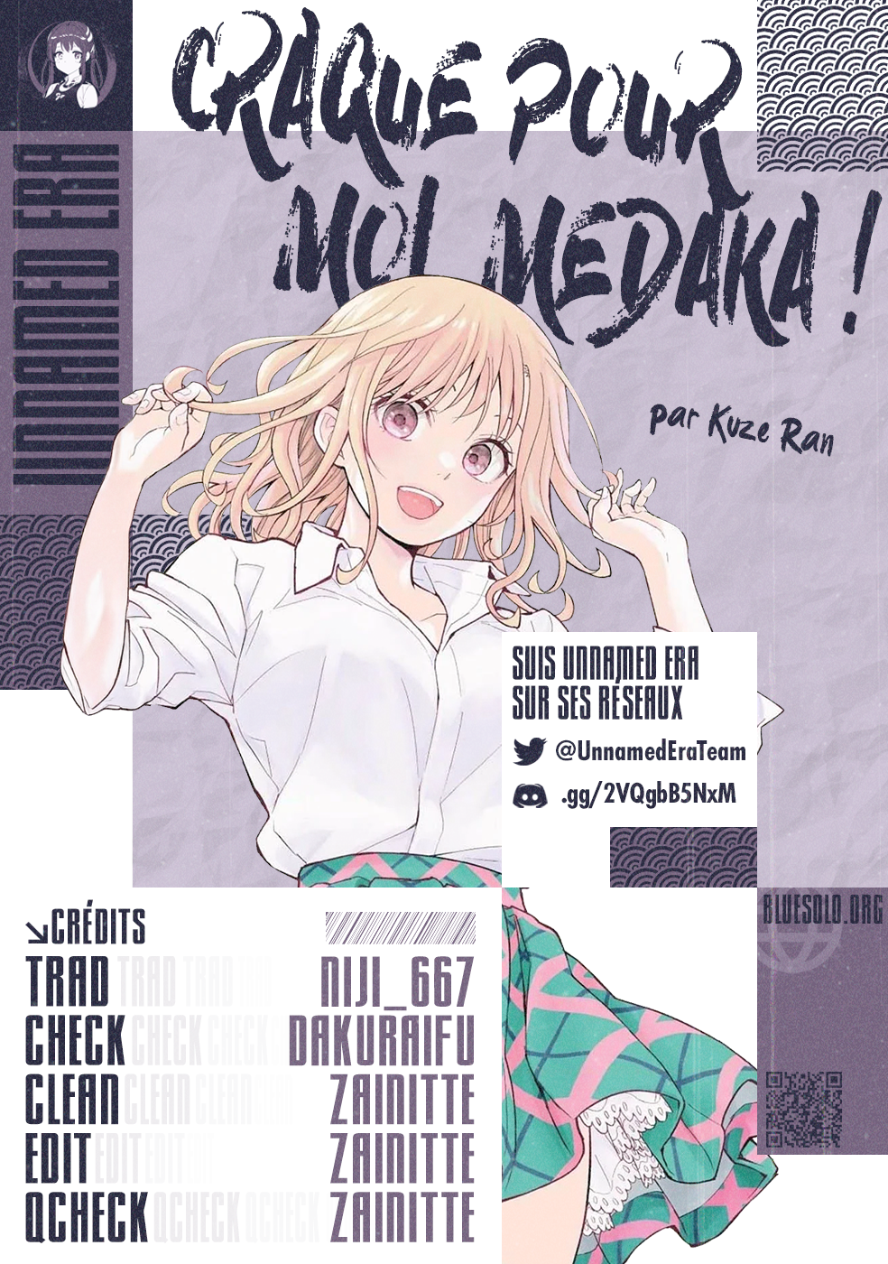 Read Craque pour moi, Medaka ! FR Manga Online