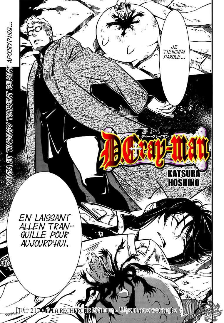 Read D Gray Man FR Manga Online