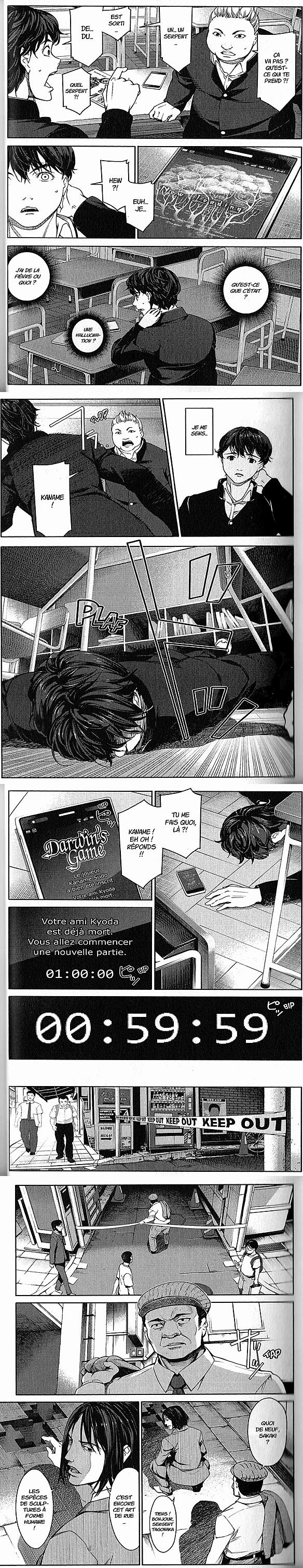 Read Darwin s Game FR Manga Online
