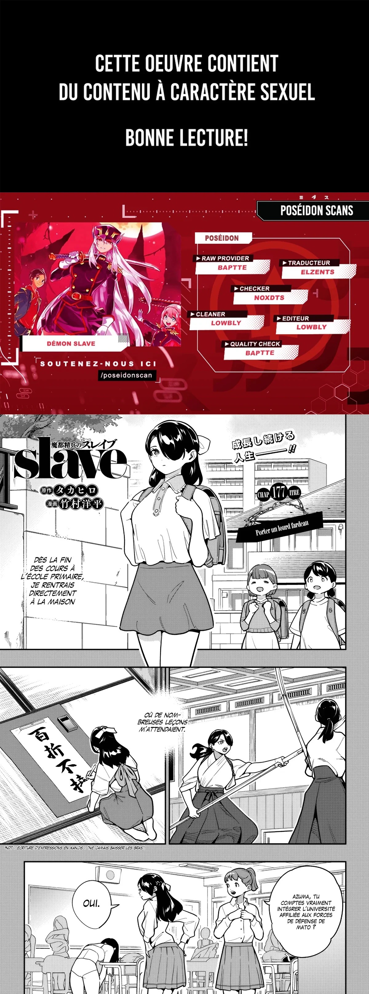 Read Demon Slave FR Manga Online