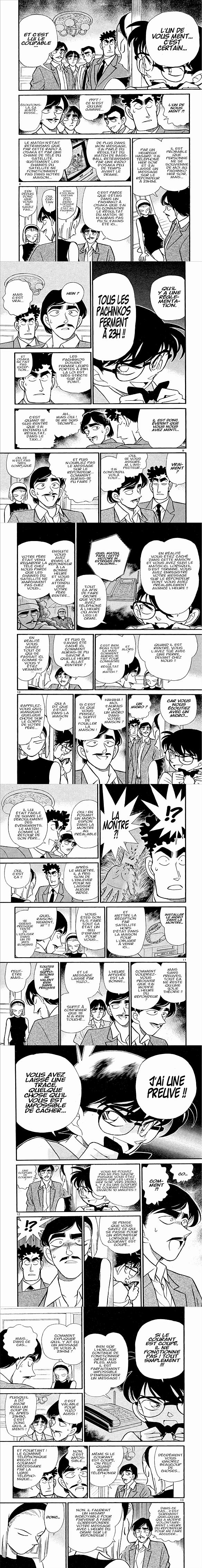 Read Detective Conan FR Manga Online