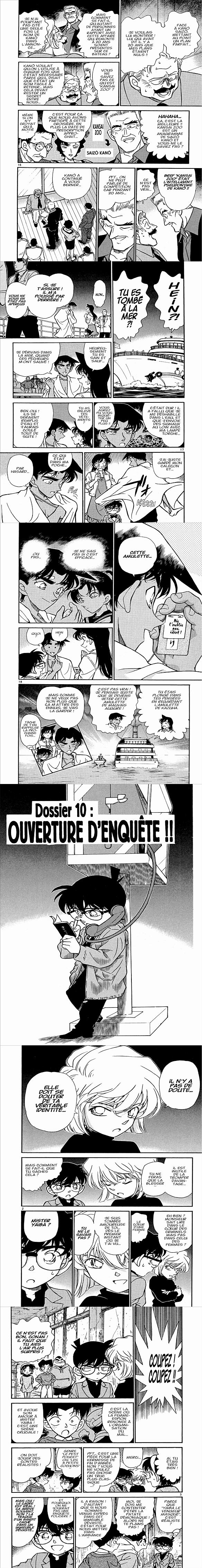 Read Detective Conan FR Manga Online