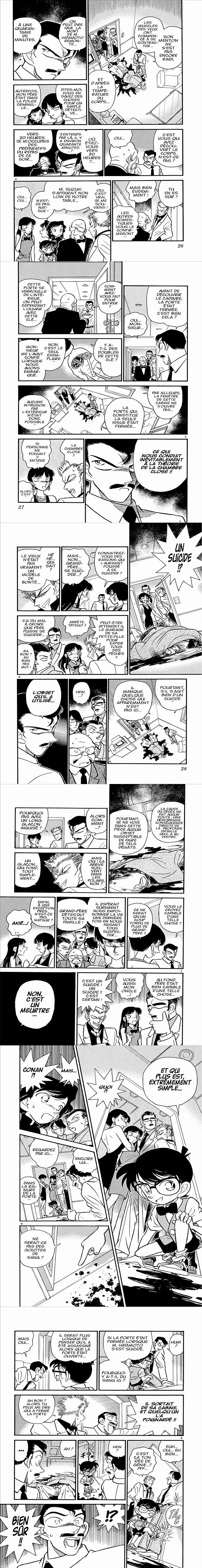 Read Detective Conan FR Manga Online