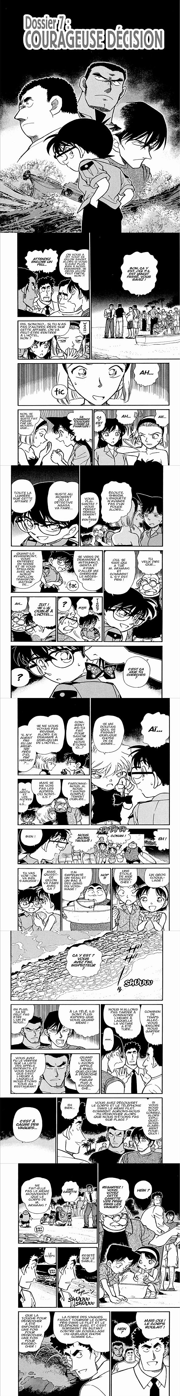 Read Detective Conan FR Manga Online