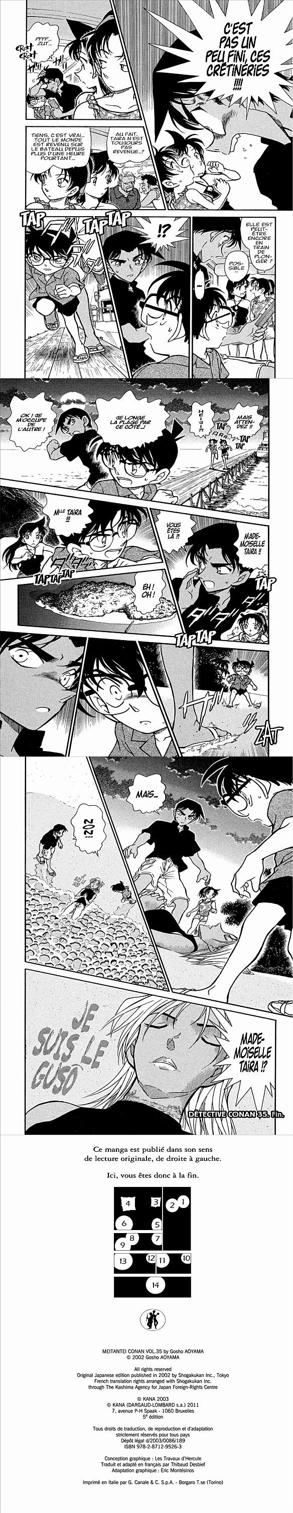 Read Detective Conan FR Manga Online