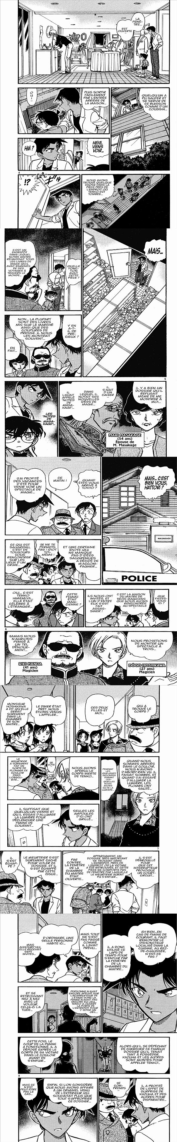 Read Detective Conan FR Manga Online