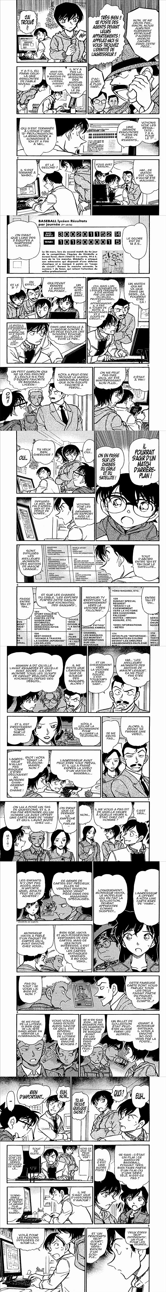 Read Detective Conan FR Manga Online