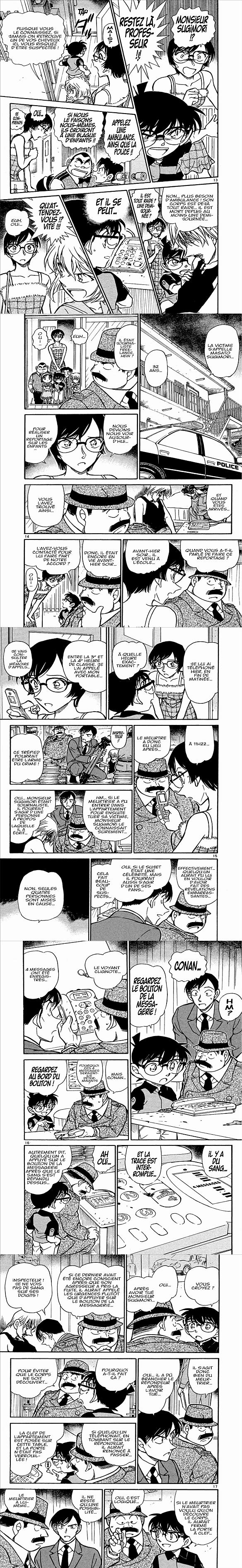 Read Detective Conan FR Manga Online