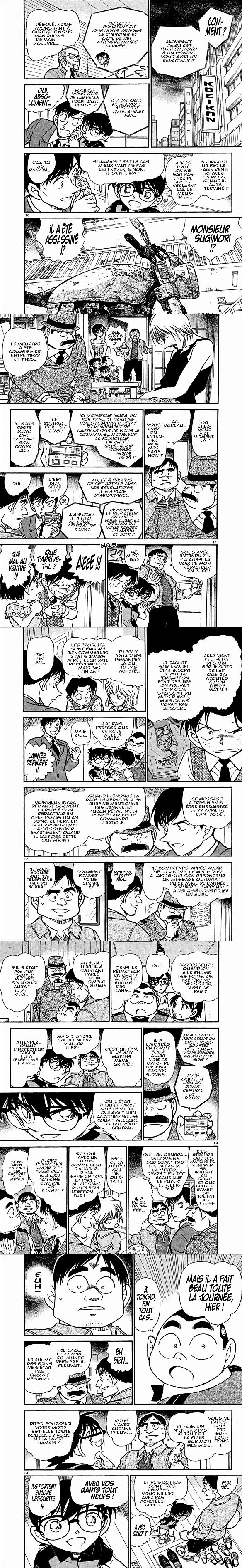 Read Detective Conan FR Manga Online