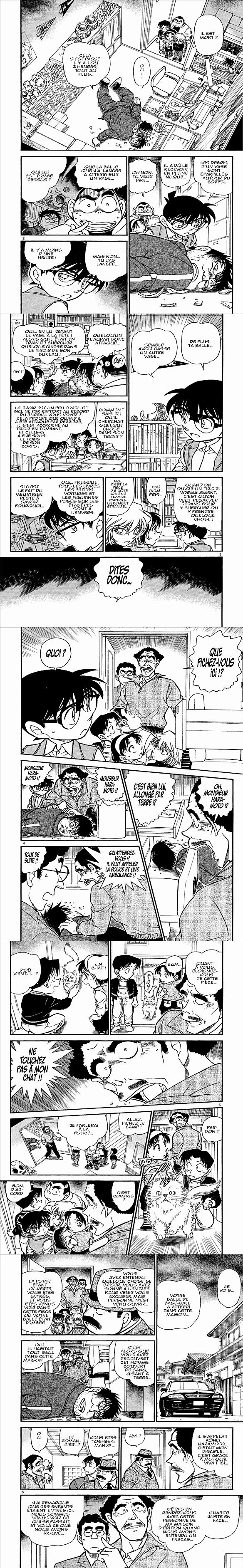 Read Detective Conan FR Manga Online