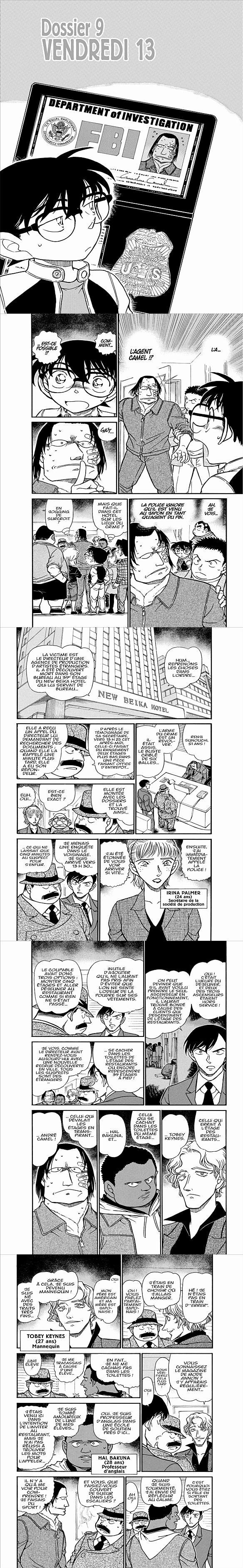 Read Detective Conan FR Manga Online