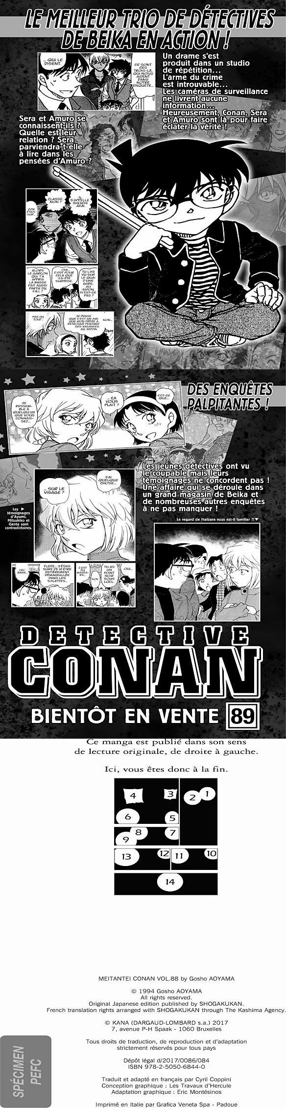 Read Detective Conan FR Manga Online
