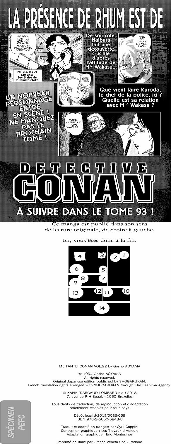 Read Detective Conan FR Manga Online