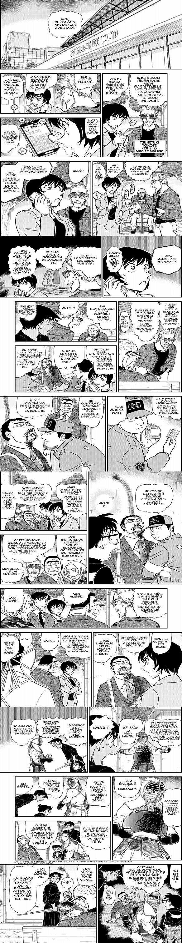 Read Detective Conan FR Manga Online