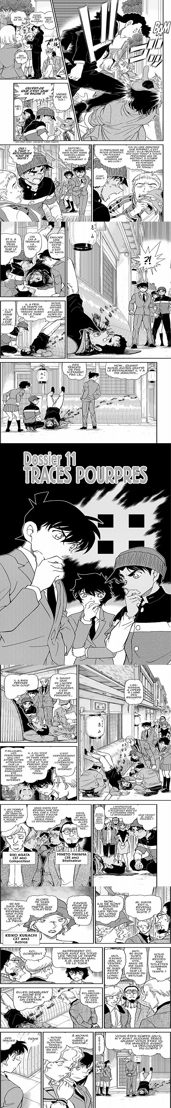 Read Detective Conan FR Manga Online