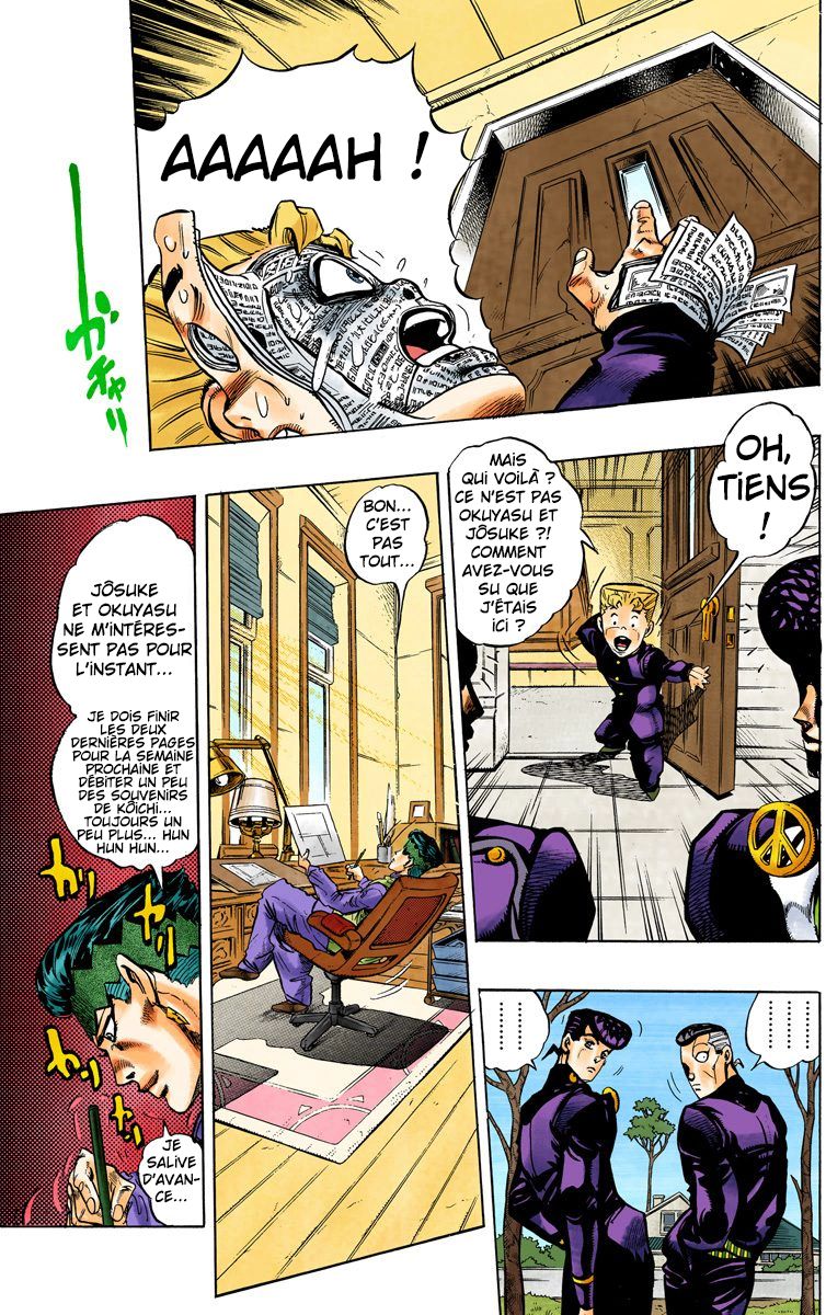 Read Diamond is Unbreakable _ JoJo's Bizarre Adventure Partie 4 (Couleurs) FR Manga Online