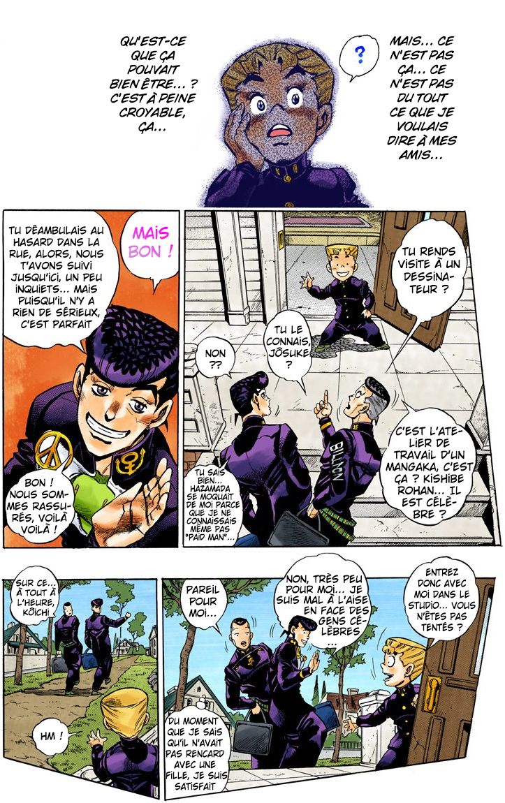 Read Diamond is Unbreakable _ JoJo's Bizarre Adventure Partie 4 (Couleurs) FR Manga Online