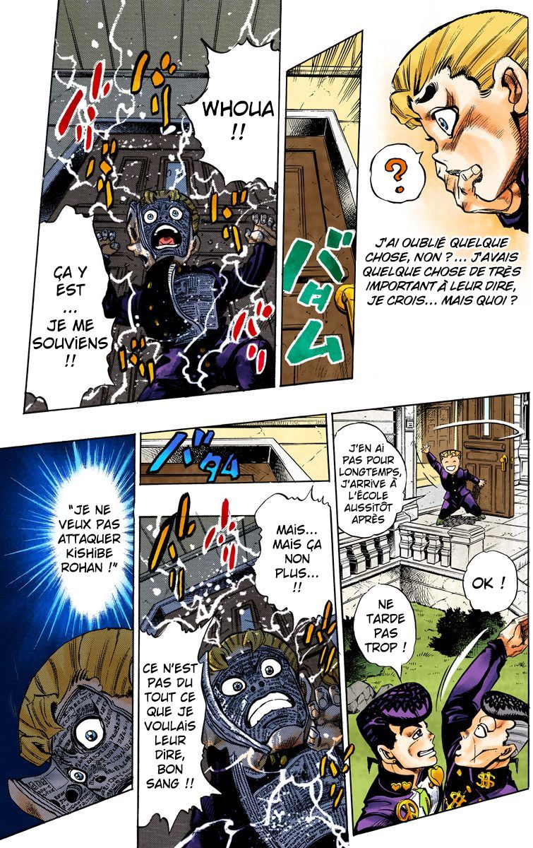 Read Diamond is Unbreakable _ JoJo's Bizarre Adventure Partie 4 (Couleurs) FR Manga Online