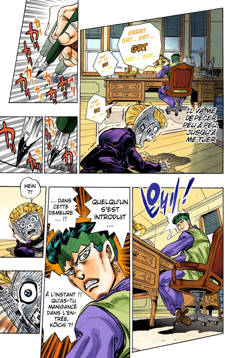 Read Diamond is Unbreakable _ JoJo's Bizarre Adventure Partie 4 (Couleurs) FR Manga Online